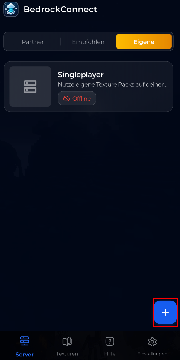Server in BedrockConnect hinzufügen