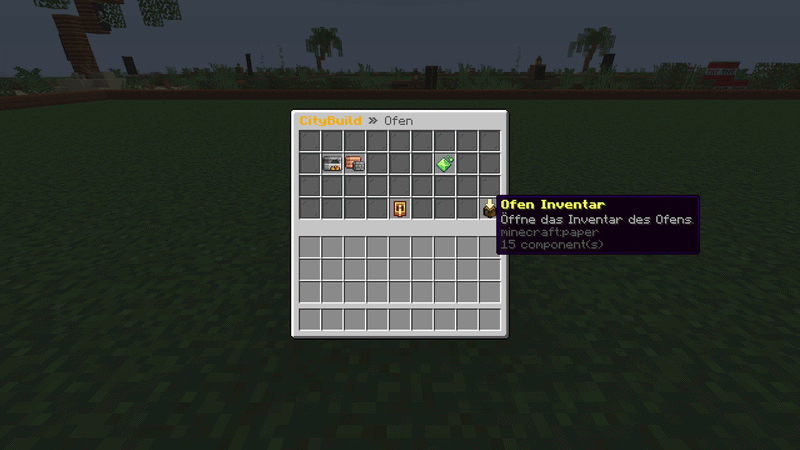 Oven-Menu